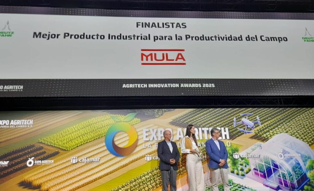 Cerimonia di premiazione di ExpoAgritech, finale per il miglior prodotto industriale