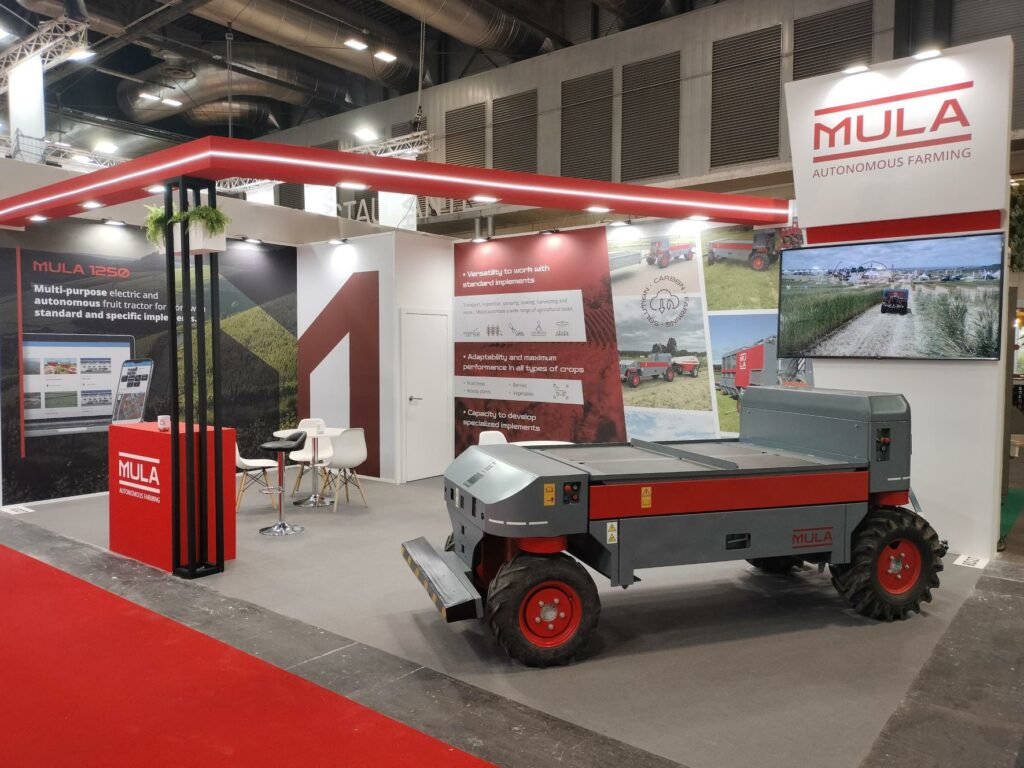 Stand MULA à la foire Fruit Attraction